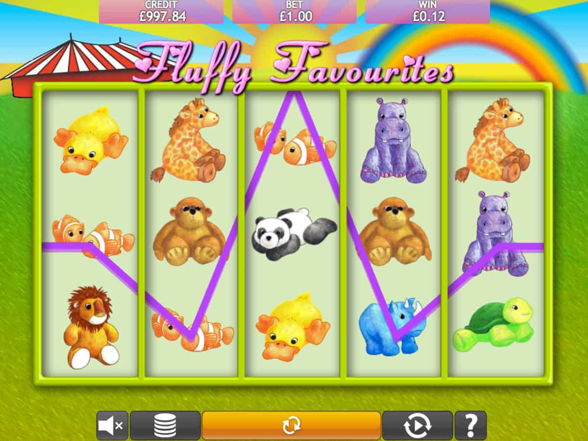 Fluffy favourites slots slot